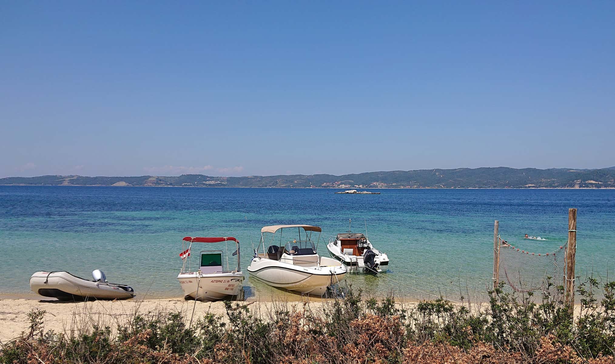 Grekland, semester, strand, Halkidiki